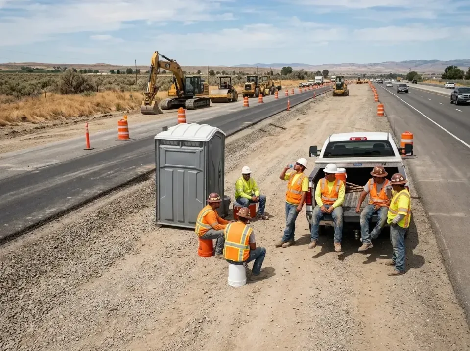 highway-road-construction-crew-007 — frequently asked questions, Porta Potty and Restroom Rentals in Fruitvale, CO